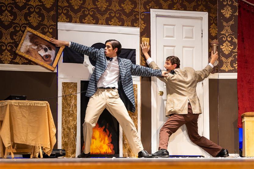 Page High students onstage